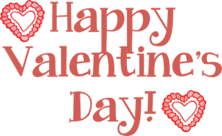 粉色情人节爱心