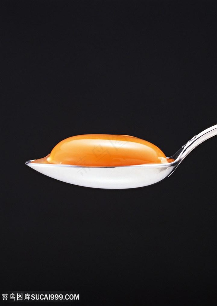 一勺鸡蛋黄高清图