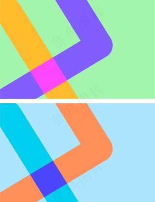 炫彩几何图形背景 几何艺术设计