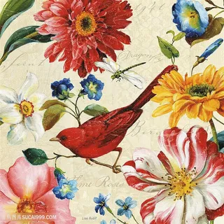 欧式花鸟装饰画