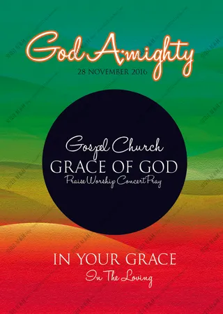 科技感多边形海报模板