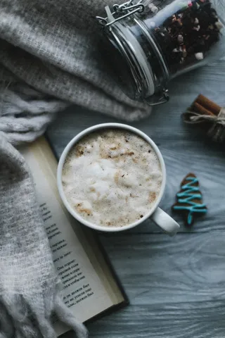 黑色美味咖啡摄影素材