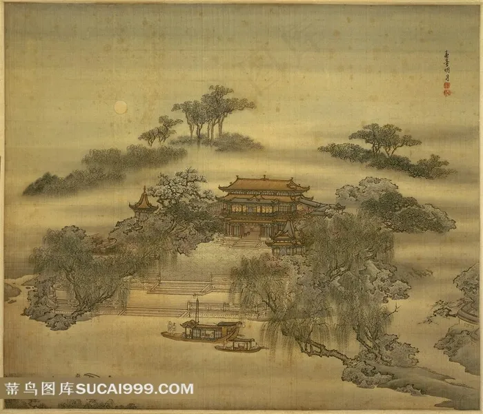 清 袁耀 扬州四景-1