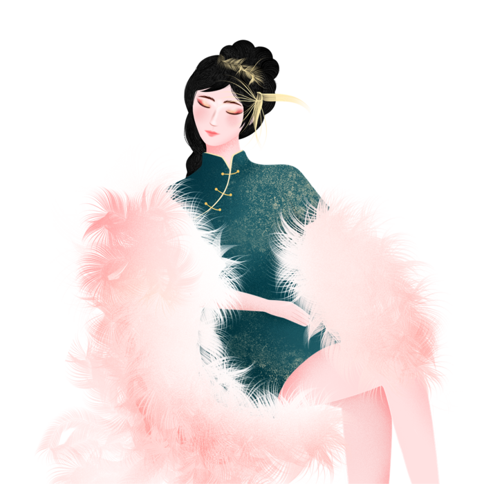 传统旗袍美女 (71)