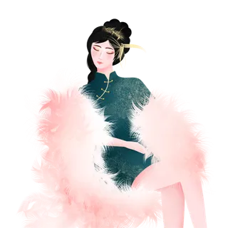 传统旗袍美女 (71)