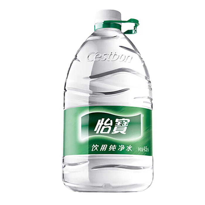 怡宝4.5L超市商品白底图免抠实物摄影png格式图片透明底