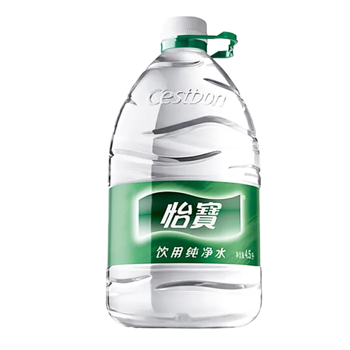 怡宝4.5L超市商品白底图免抠实物摄影png格式图片透明底