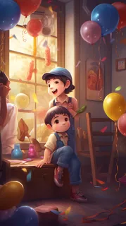 儿童 节日 快乐 热闹 开心