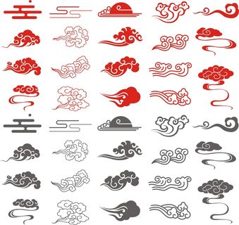 祥云图案 古风 云 古典