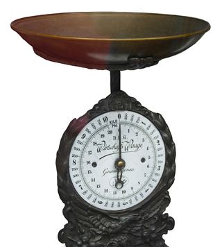 老式称重秤图片