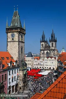 捷克布拉格的提恩教堂图片