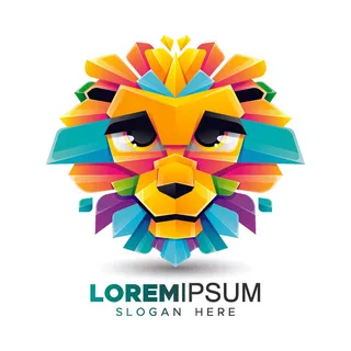 手绘动物标志LOGO素材