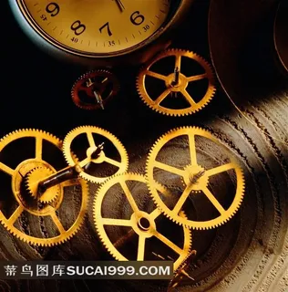唯美机械表齿轮素材图片