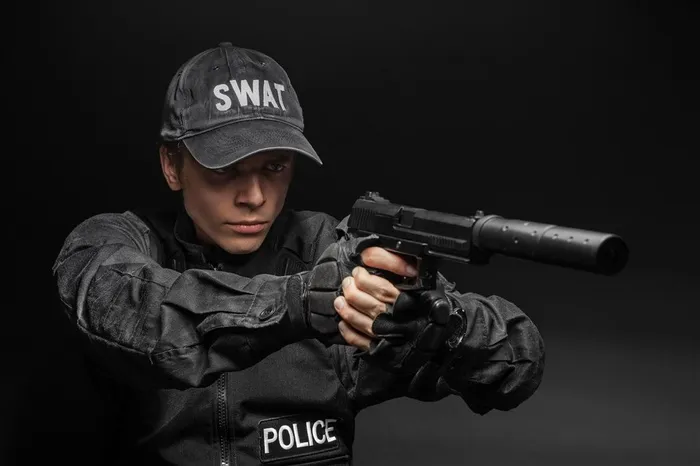 特种兵武装人物高清图片