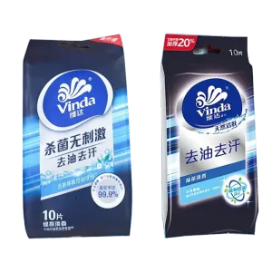 维达 VW1015天然洁肤湿巾 10片超市商品白底图免抠实物摄影png格式图片透明底