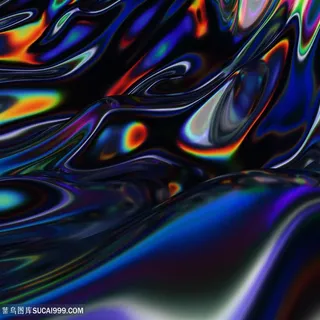 流体背景炫彩抽象高清图片