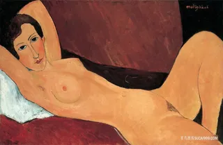 莫迪里阿尼-女人体油画