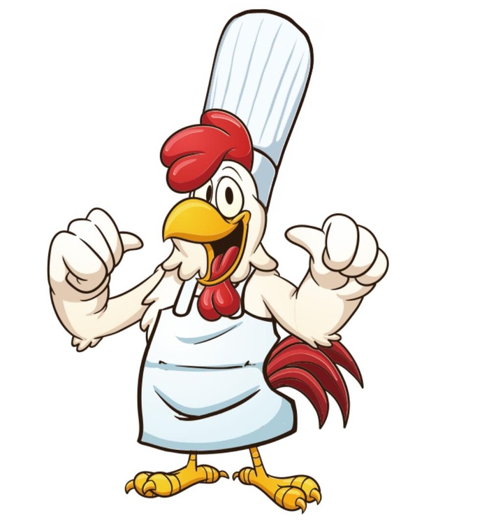 矢量卡通大公鸡