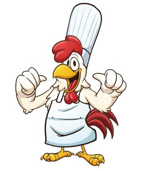 矢量卡通大公鸡