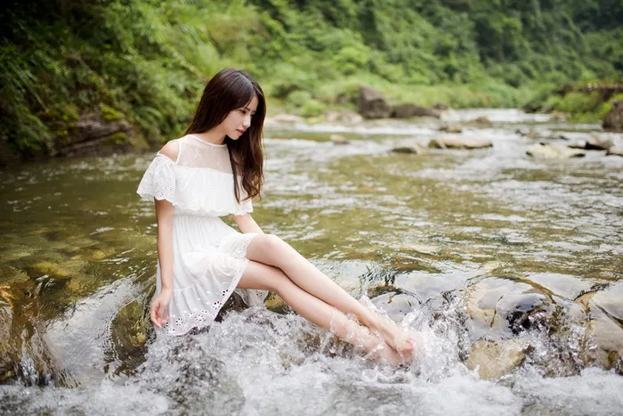 摄影图片人物美女模特照片