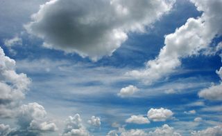 高清蓝天白云风景