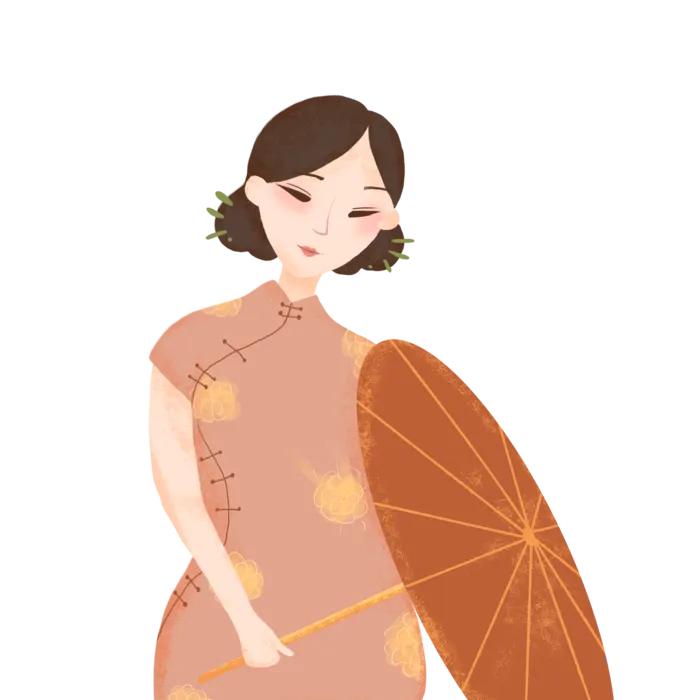 传统旗袍美女 (76)