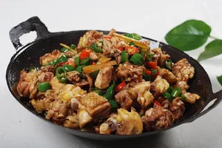 干锅美食焖锅湘菜麻辣香辣纸锅锅香辣鸡