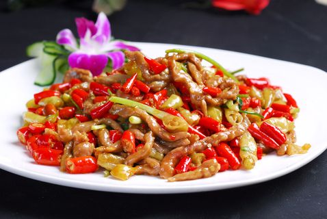 XTS107云南菜--双椒牛肉丝