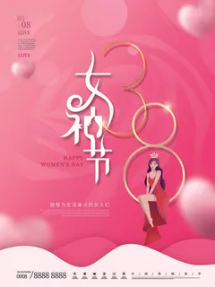 三八38妇女节女神女王节商场电商宣传促销节日海报模板PSD素材 三八38妇女节女神女王节商场电商宣传促销节日海报模板PSD素材