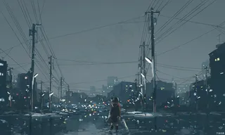 城市夜晚壁纸997