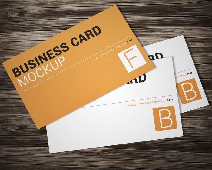 名片样机设计素材