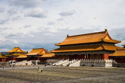 故宫太和门中国古典建筑素材