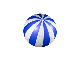 圣诞节装饰蓝色小球