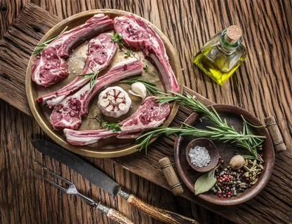 肉类动物排骨食物 肉类动物排骨食物