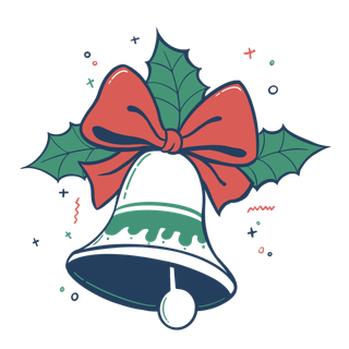 圣诞节平安夜冬季双旦设计圣诞装饰海报元素