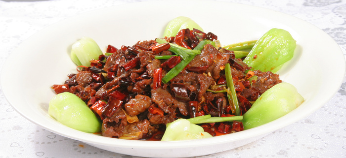 干炒麻辣牛肉
