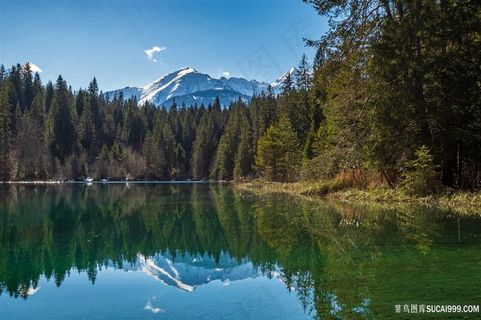 瑞士格劳宾登自然风景图片