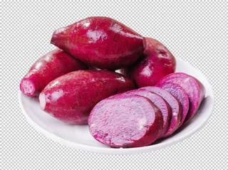 小紫薯免扣素材