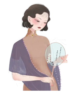 传统旗袍美女 (92)