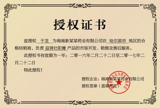 公司企业网络电子模板代理授权资质证书PSD制作设计源文件