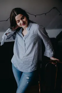 微笑生活美女图片