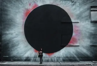 女生时尚封面摄影图