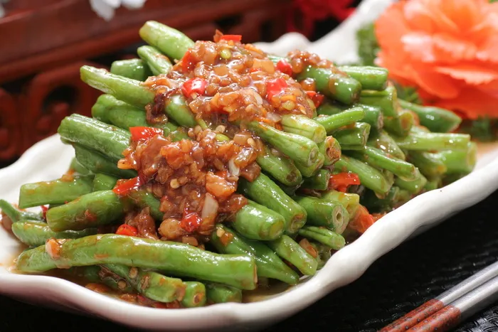 擂辣豆角 (2)