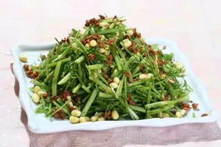 肉沫茴香炒豆嘴