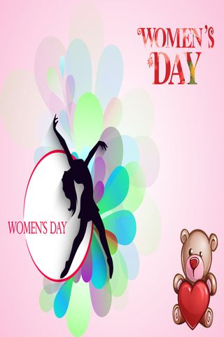 三八妇女节女神节psd背景