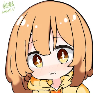 微信头像，人物插画，卡通少女