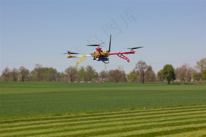 现代科技无人机高清图片