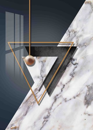 北欧大理石装饰画