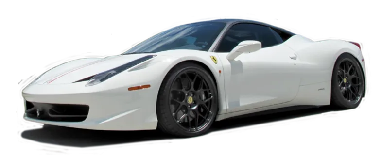 透明跑车素材小车汽车PNG免扣素材