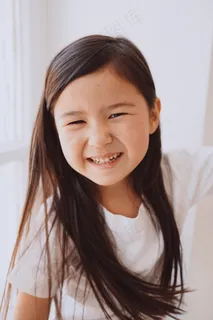 清新唯美可爱的女孩摄影图片